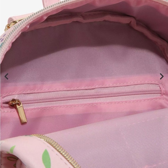 Ouran High School Host Club Mini Backpack Pink Anime Floral Style - Picture 4 of 6